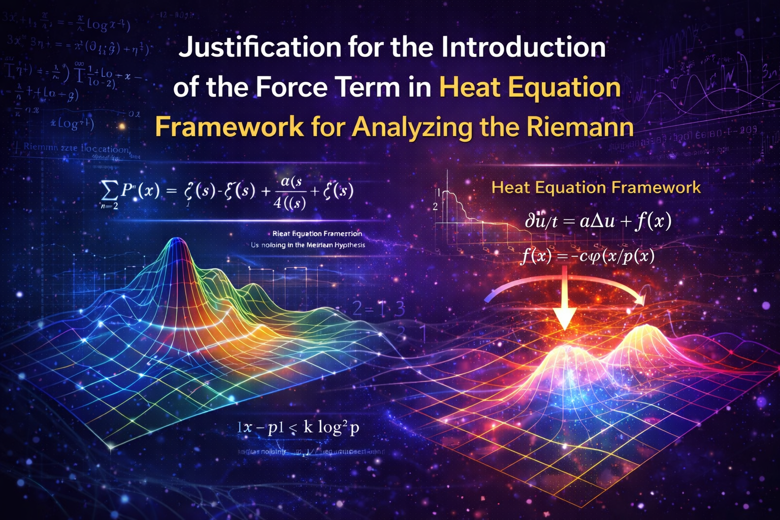 Justification for the Introduction of the Force Term in the Heat Equation Framework for Analyzing the Riemann Hypothesis