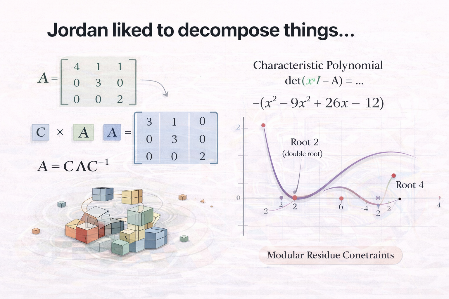 Jordan liked to decompose things...